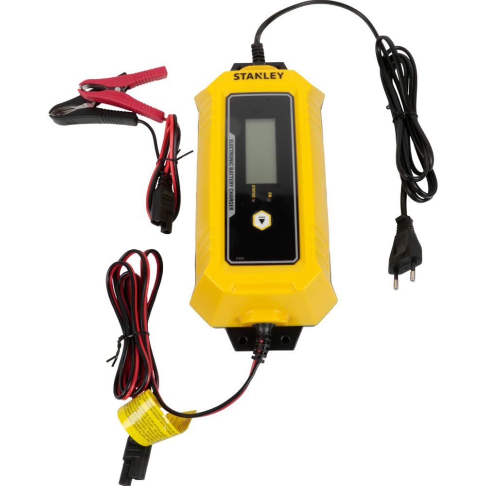 Stanley underhållsladdare 12 V 8 A 230 V