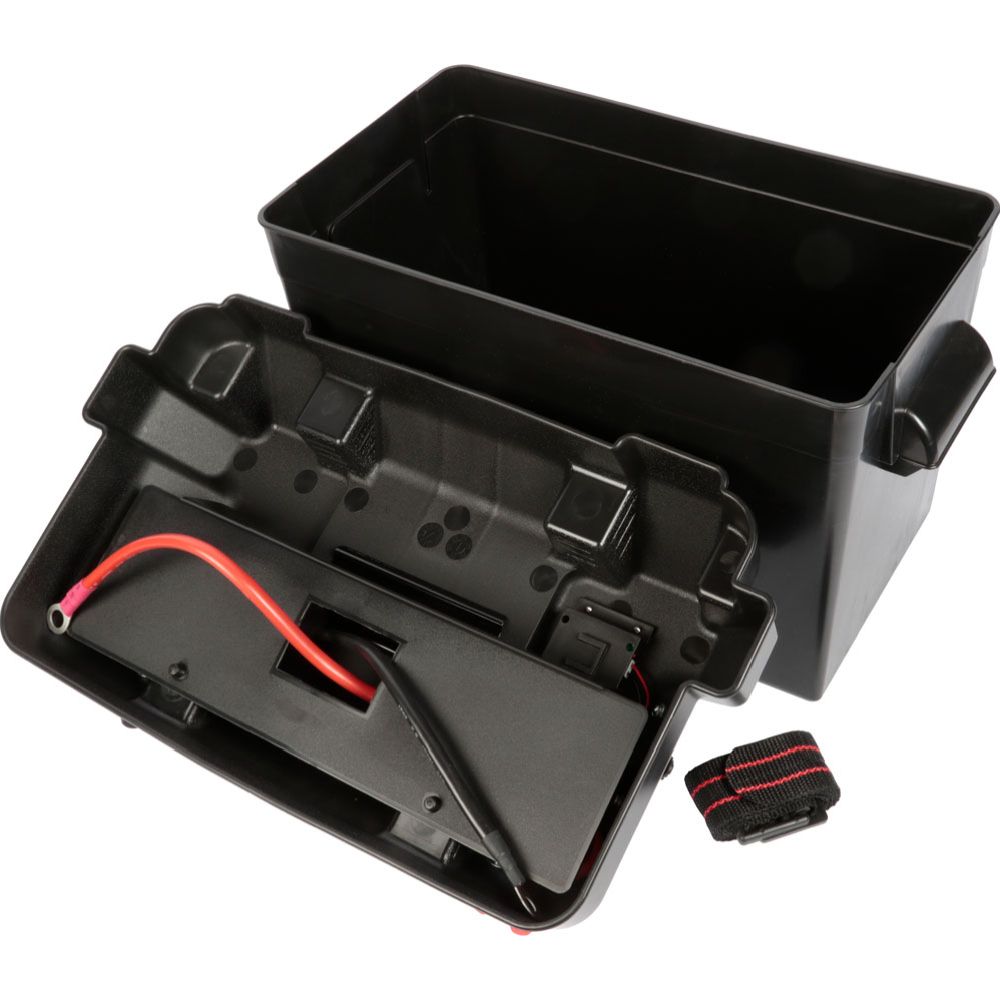 Akkulaatikko virran ulosotolla 2 x usb