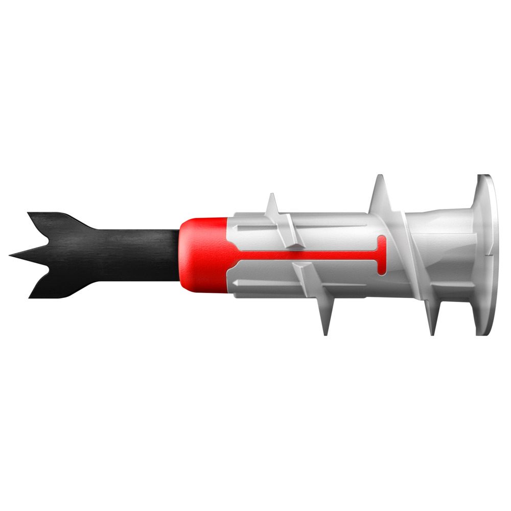 Fischer DuoBlade gipsplugg med skruv 6 st.
