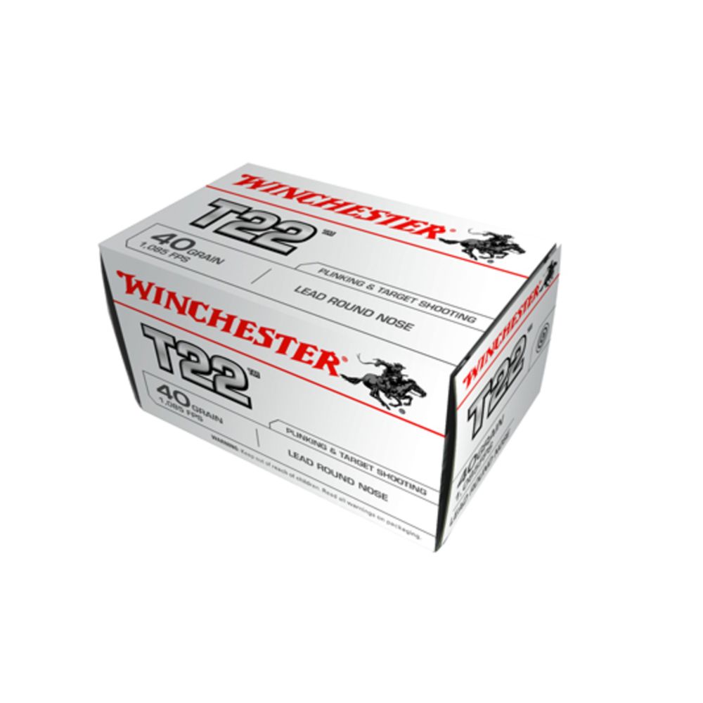 Winchester T22 22LR 40gr LRN 331m/s 50 kpl