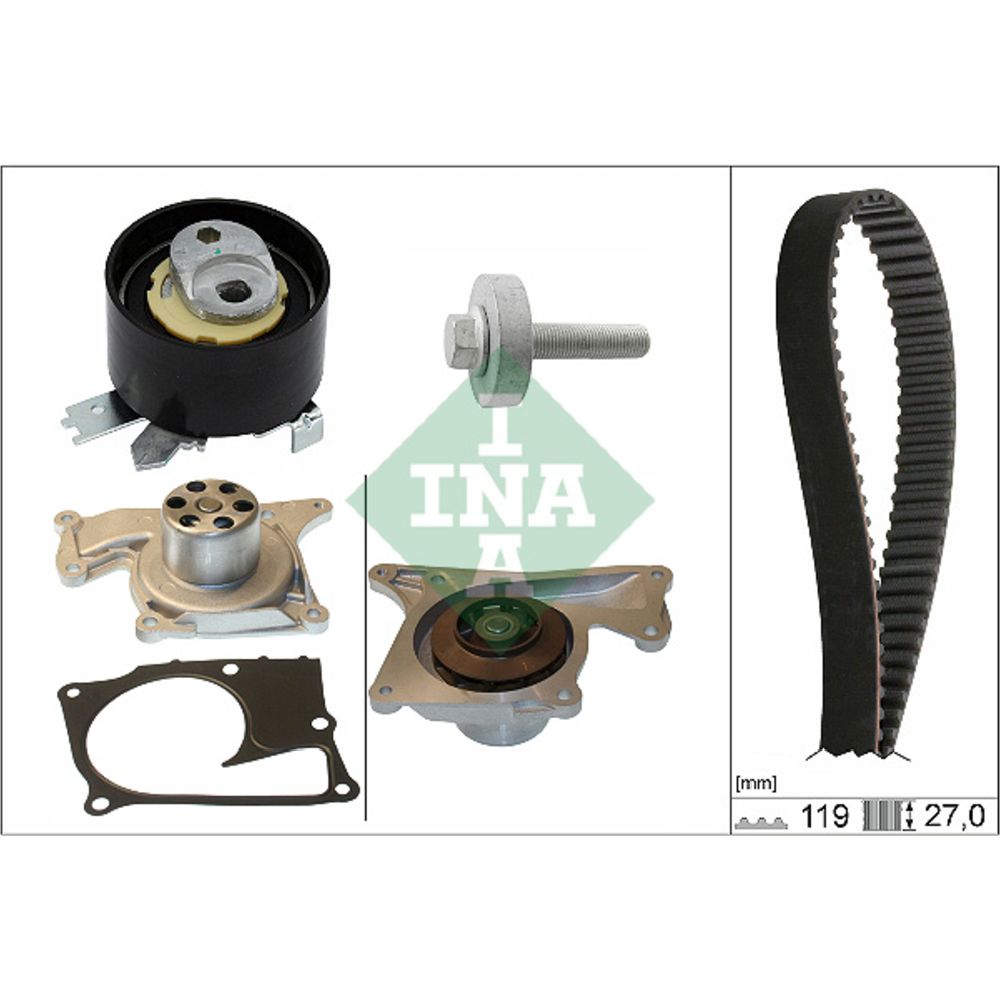 Vattenpump + kuggremssats 25-00629