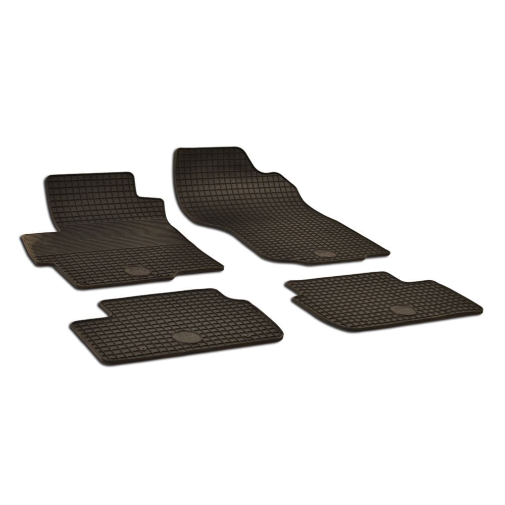 Kummimattide komplekt, Mitsubishi Lancer, 2008-, must