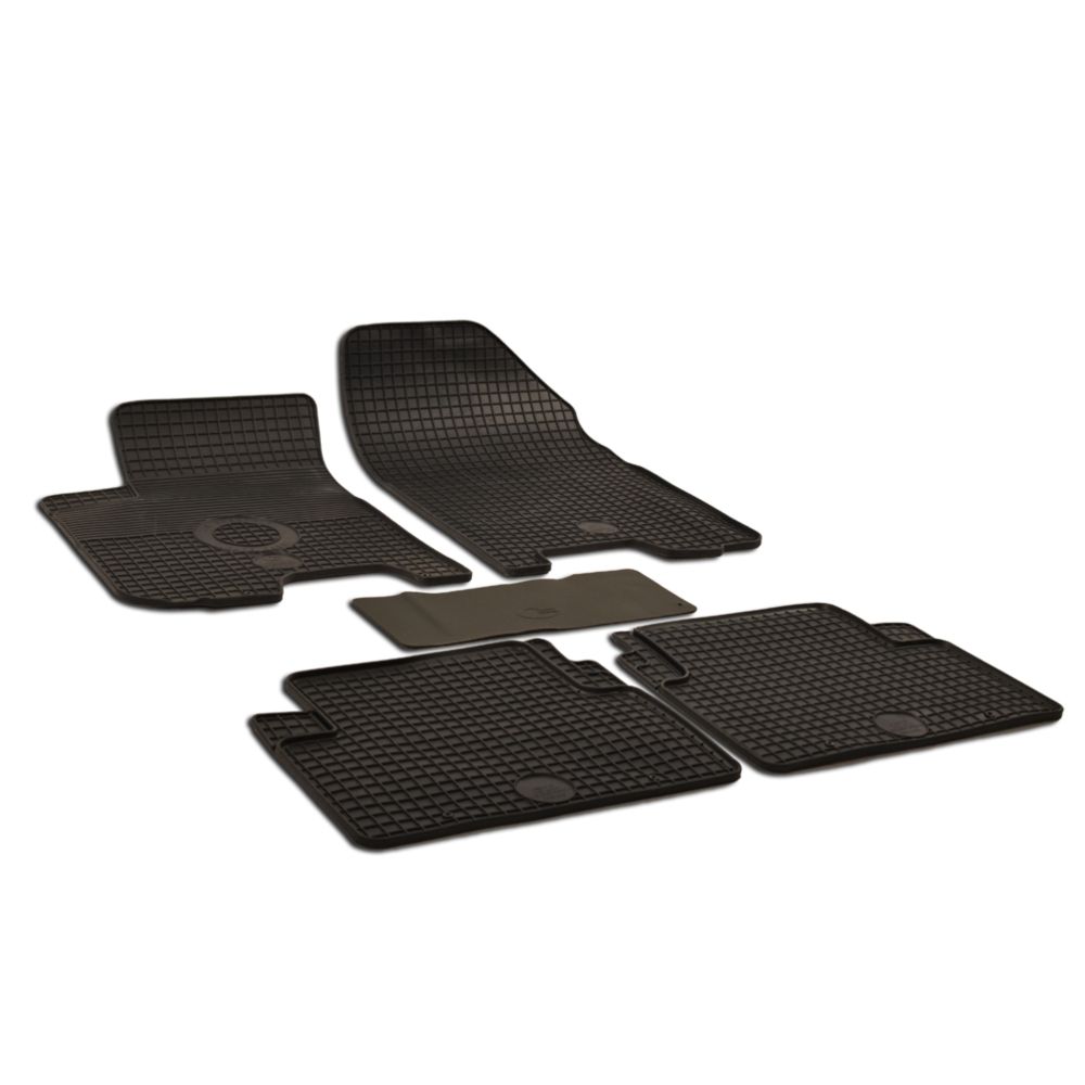 Gummimattsats Chevrolet Aveo 2004–2010 svart