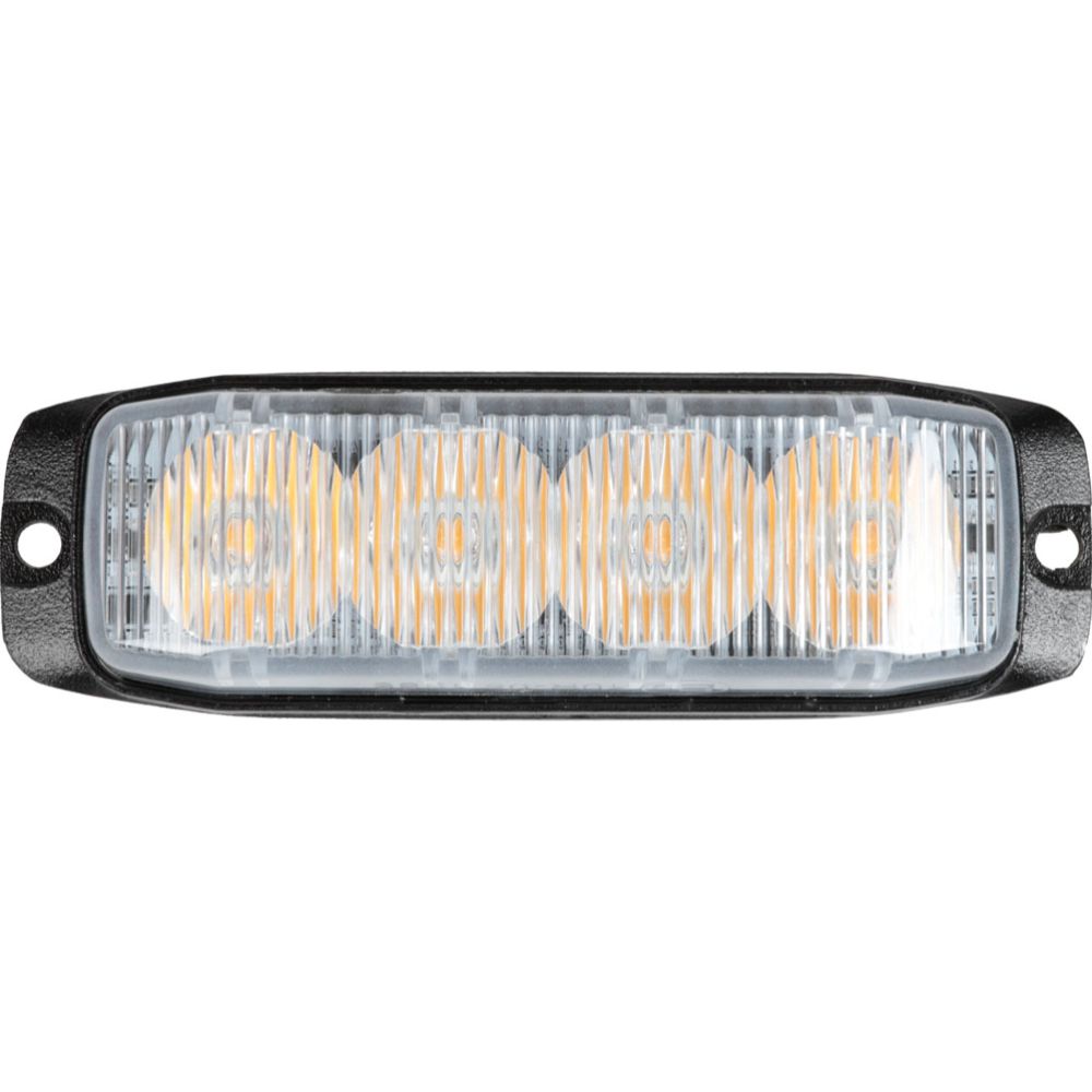 LED-blixtvarningsljus horisontellt orange ECE R65