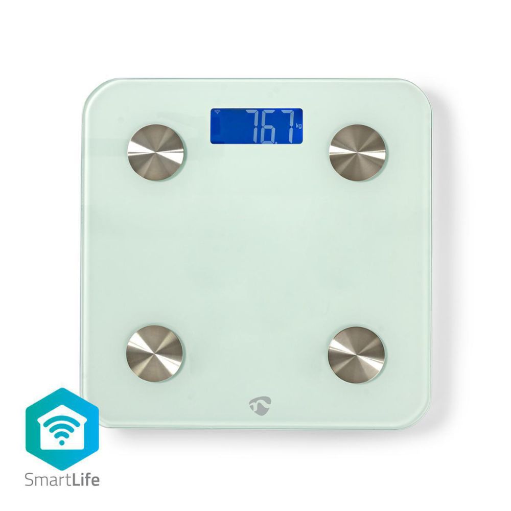 Nedis SmartLife henkilövaaka kehonkoostumusmittauksella Wi-Fi