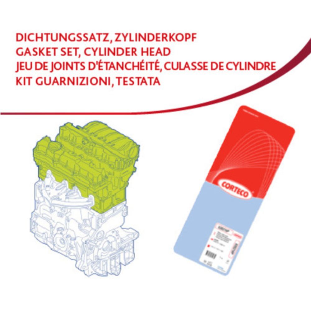 Ülaosa tihendikomplekt 27-4801
