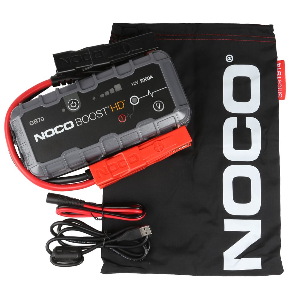 NOCO Boost HD GB70 Starthjälp-Powerbank 2000 A, 12 V
