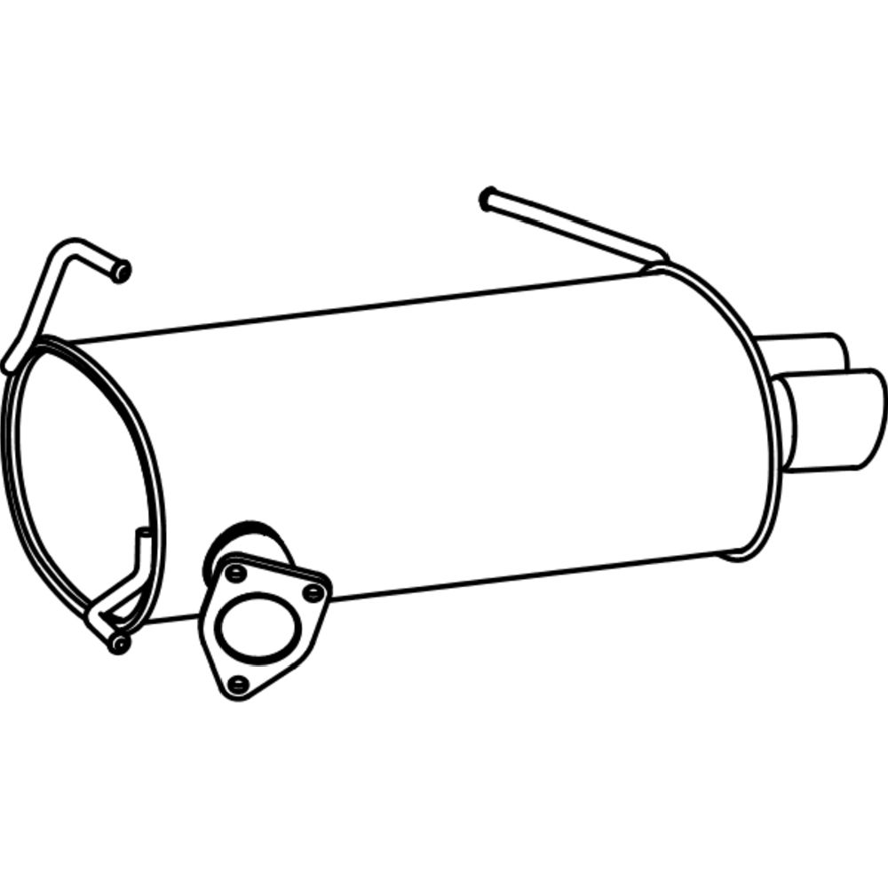 Takaäänenvaimentaja 14-04656