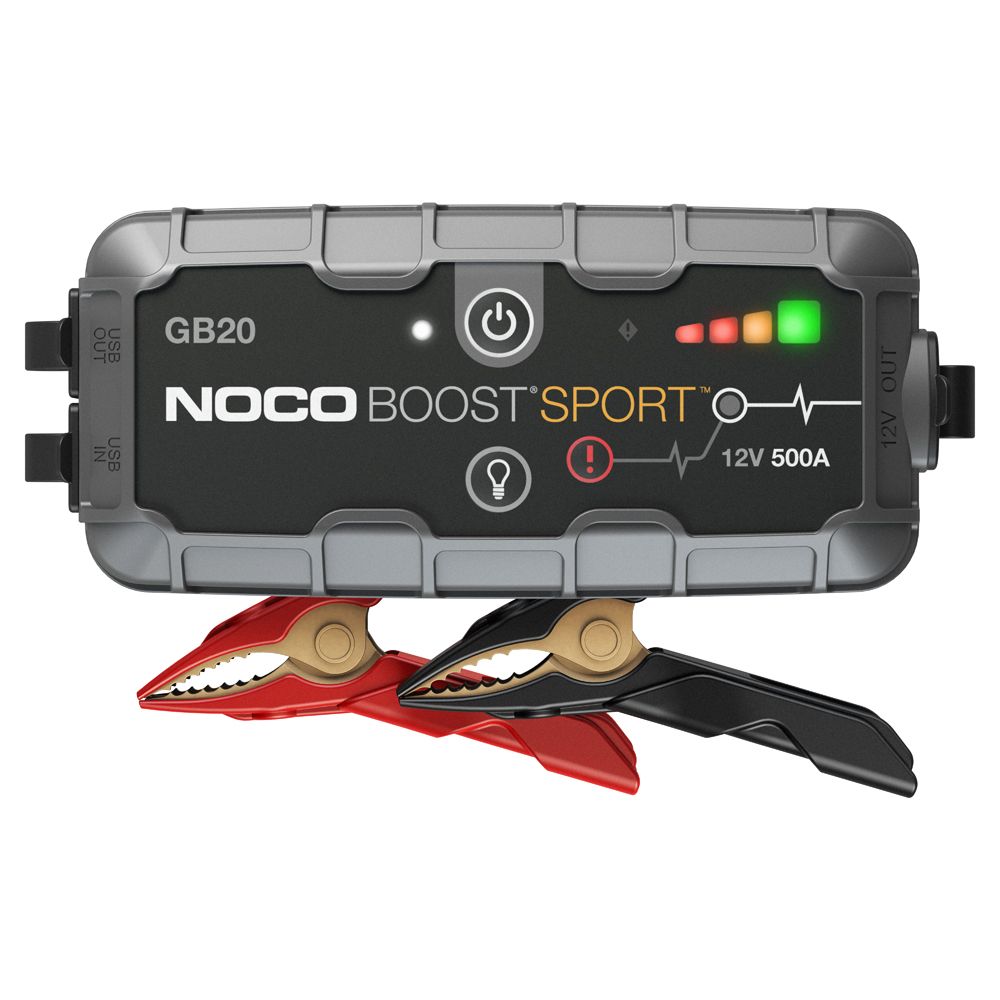 Noco Boost Sport GB20 käivitusabi / akupank, 500 A, 12 V
