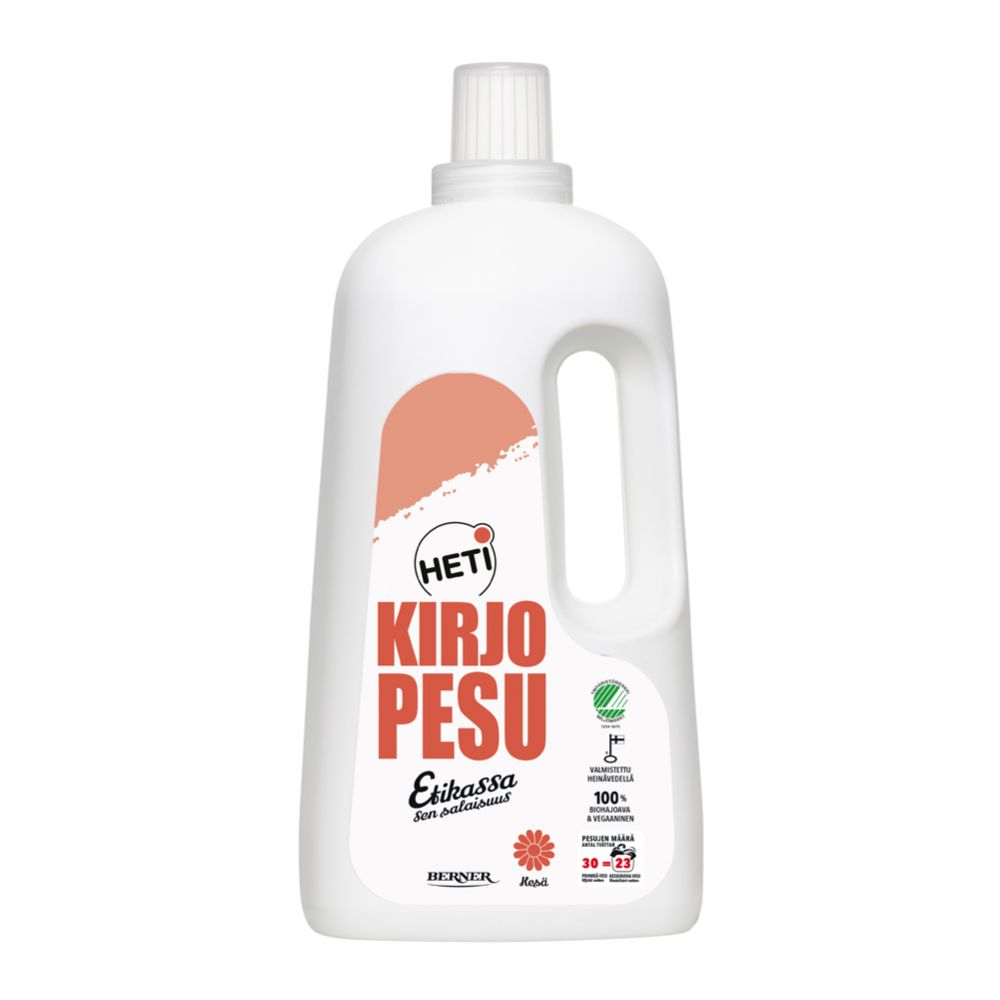 Heti kirjopyykin pesuaine 1,5 l