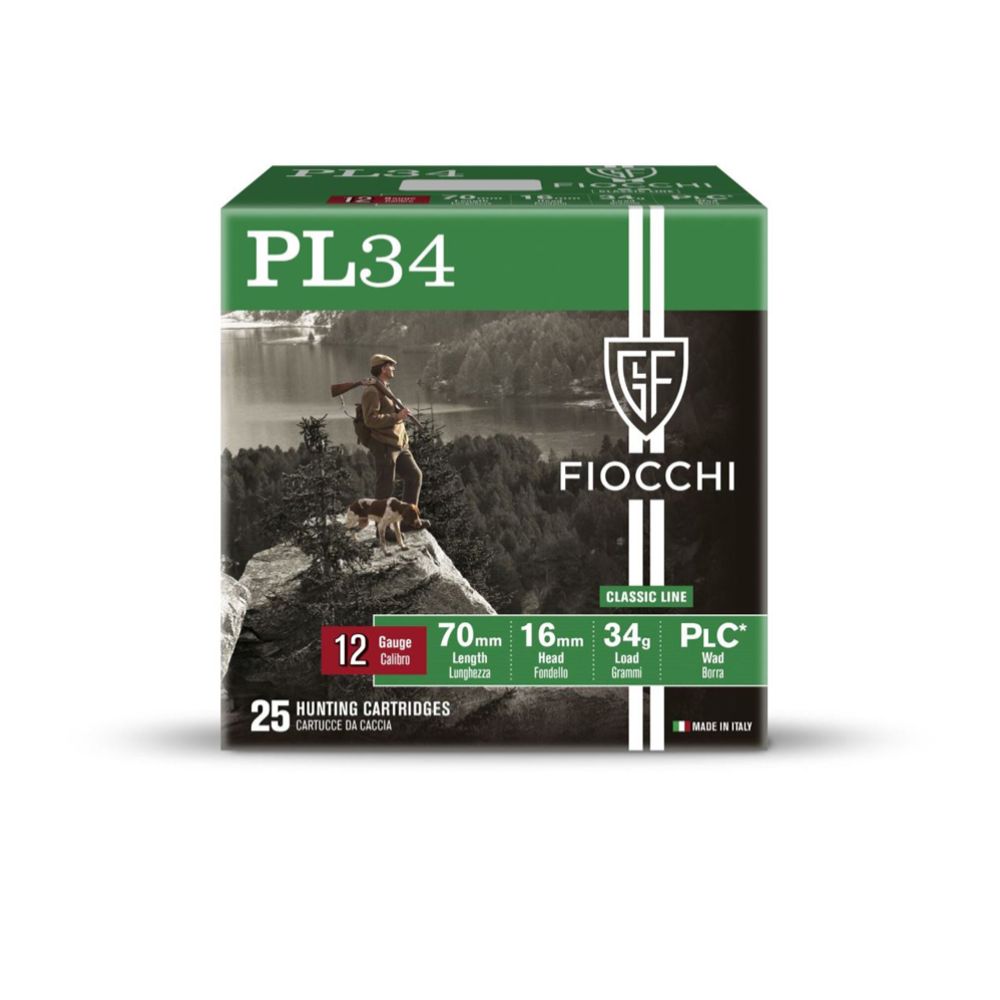 Fiocchi PL34 12/70 34g #11, 25 st.