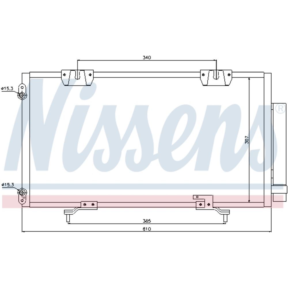 Ilmastointilaitteen lauhdutin 30-00214