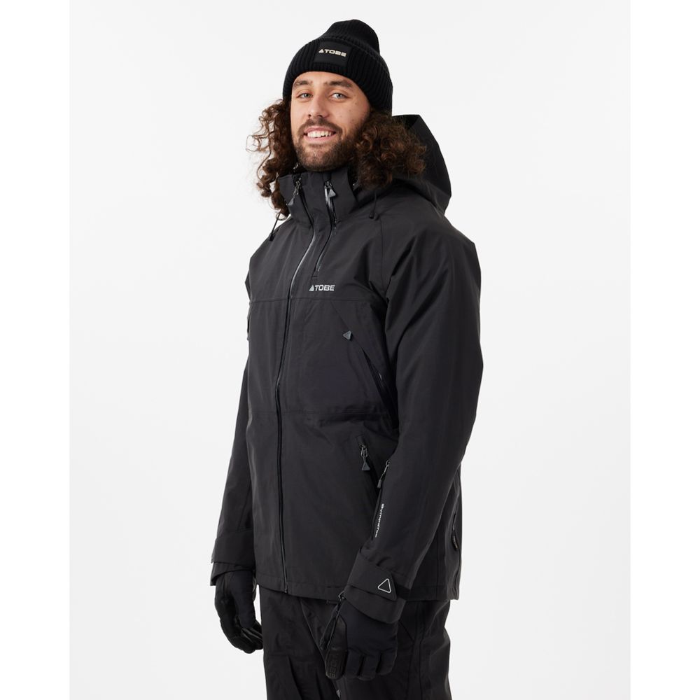 Tobe Vivid skoterjacka Jet Black