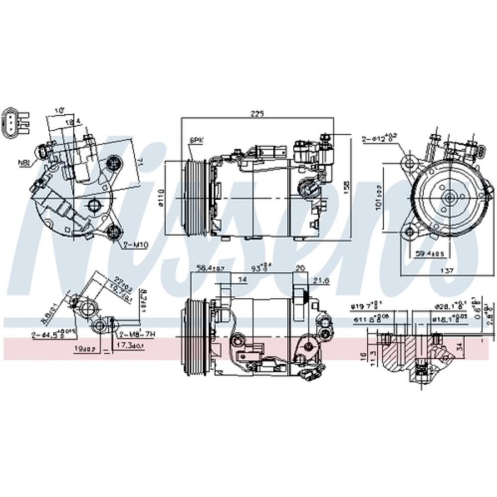 Kliimaseadme kompressor 30-00397