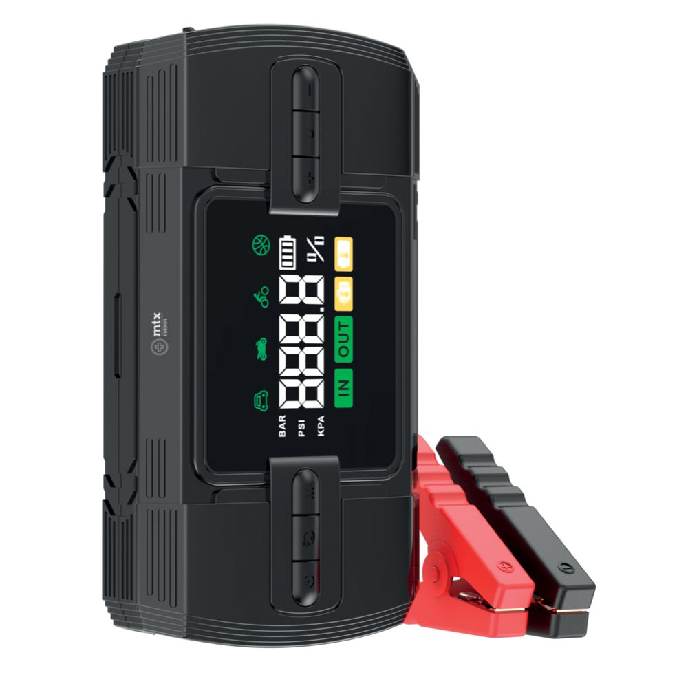 MTX Energy starthjälp med luftkompressor 600/1200 A