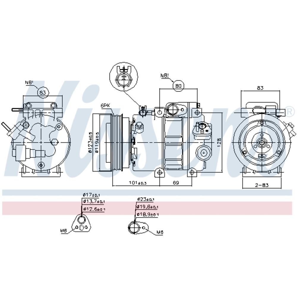 Ilmastointilaitteen kompressori 30-03932