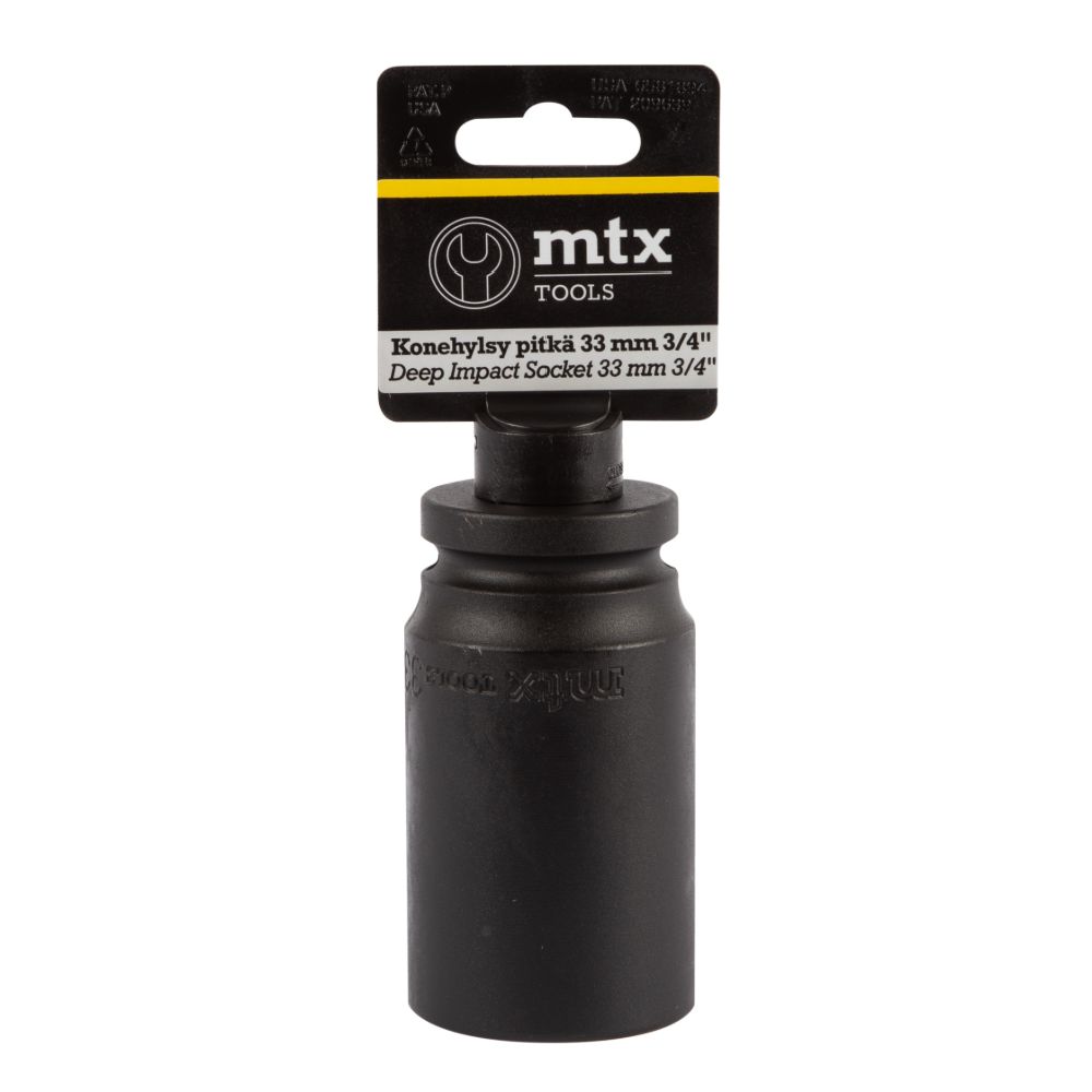 MTX Tools krafthylsa lång 3/4"