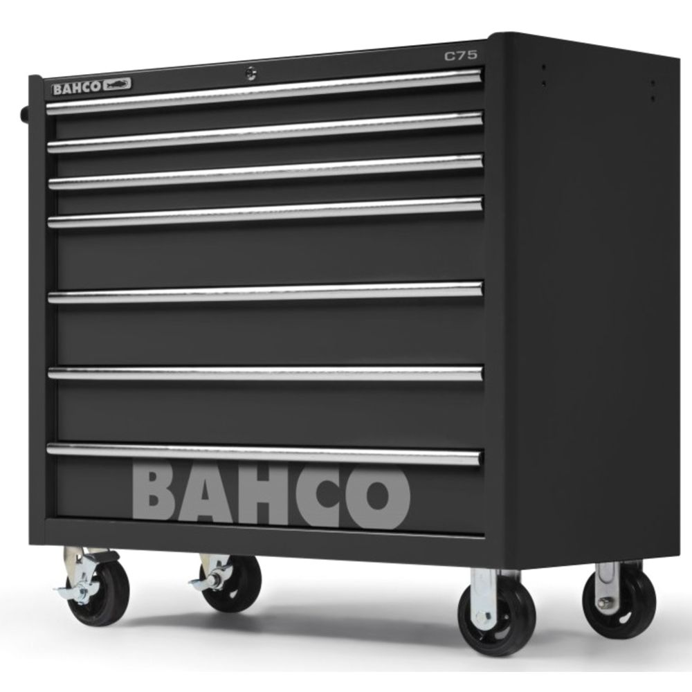 Bahco 1475KXL7BLACK työkaluvaunu C75 musta 7 laatikkoa
