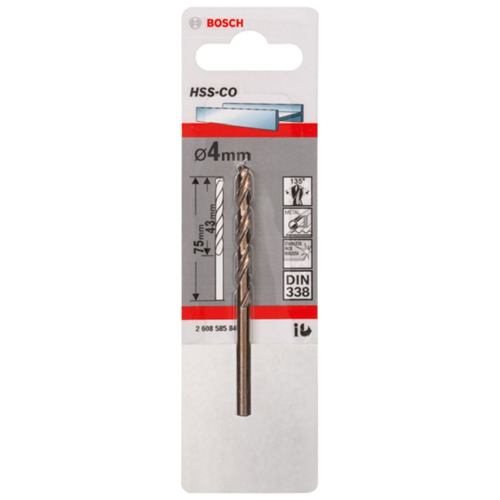 Bosch HSS-Cobolt poranterä 4,0 mm