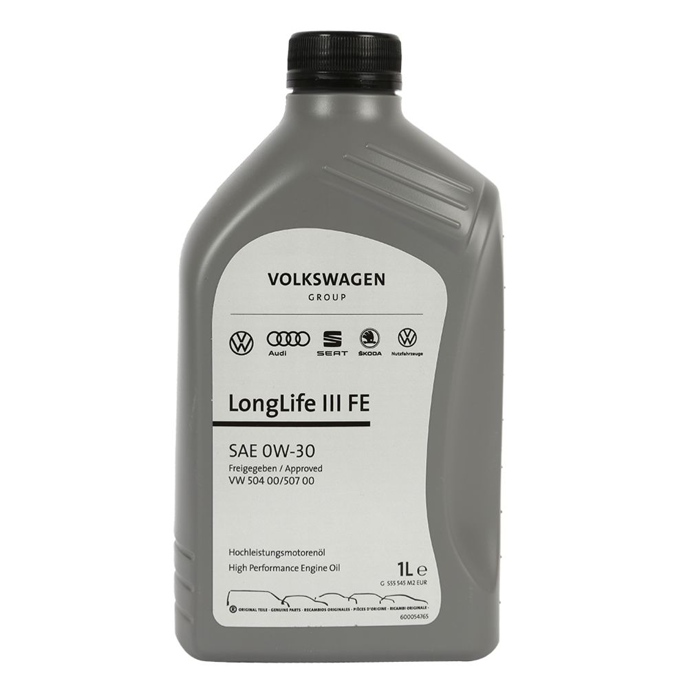 VAG LongLife III FE 0W-30 VW 504 00/507 00 1 l moottoriöljy