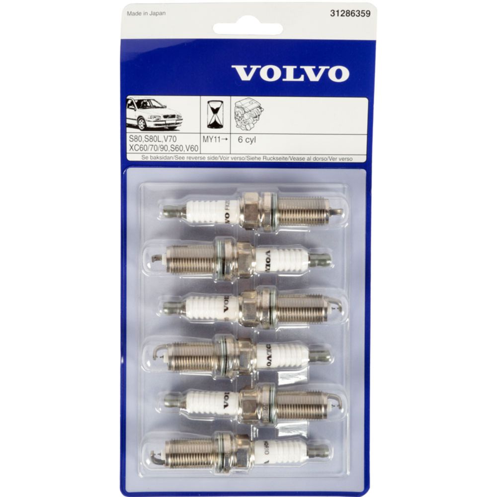 Tändstiftsats Volvo 6-cyl 3.0/3.2 original