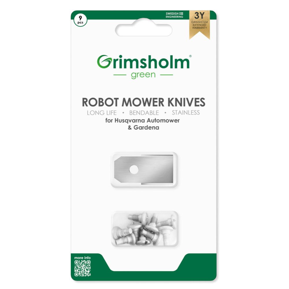 Grimsholm Green robotniiduki terad Husqvarna/Gardena/McCulloch 9 tk