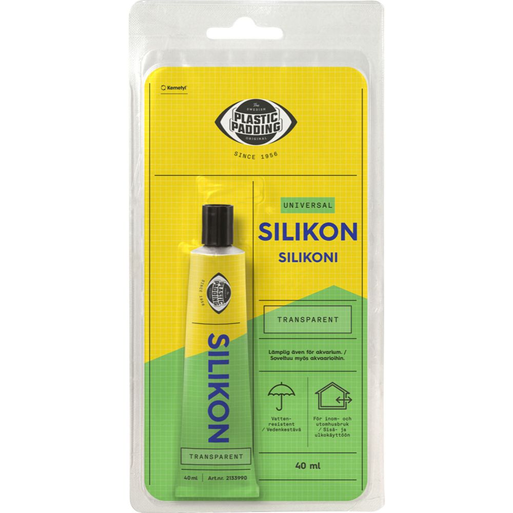 Plastic Padding Silikon Transparent 40 ml