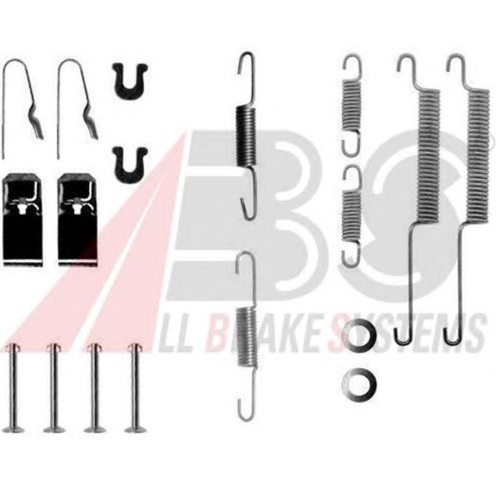 Jarrukenkien asennussarja 23-0654