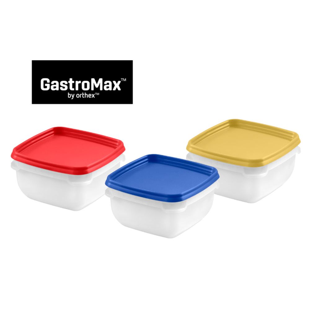Orthex GastroMax frysbox 0,5 l 5 st. färguppsättning
