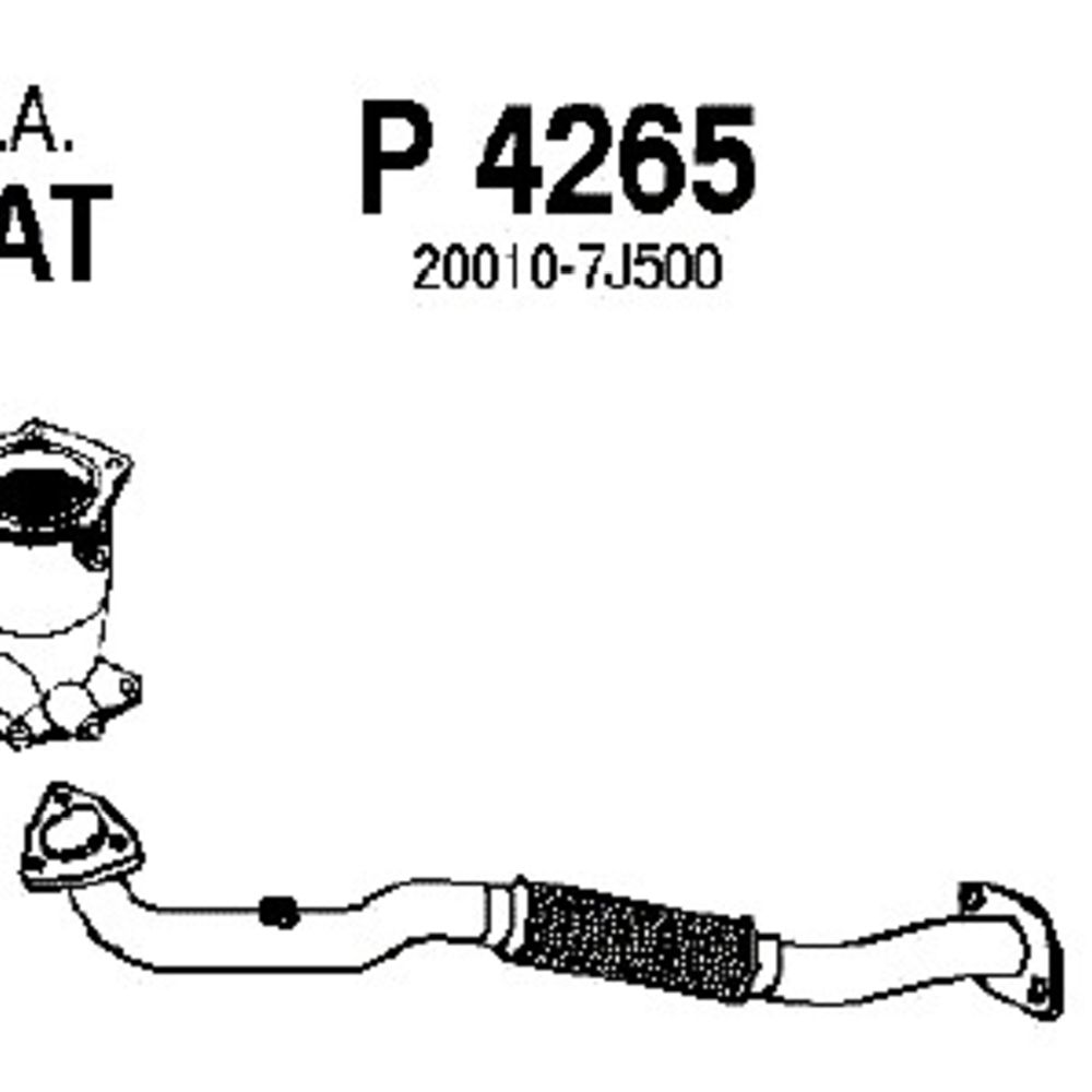 Avgasrör 14-4262