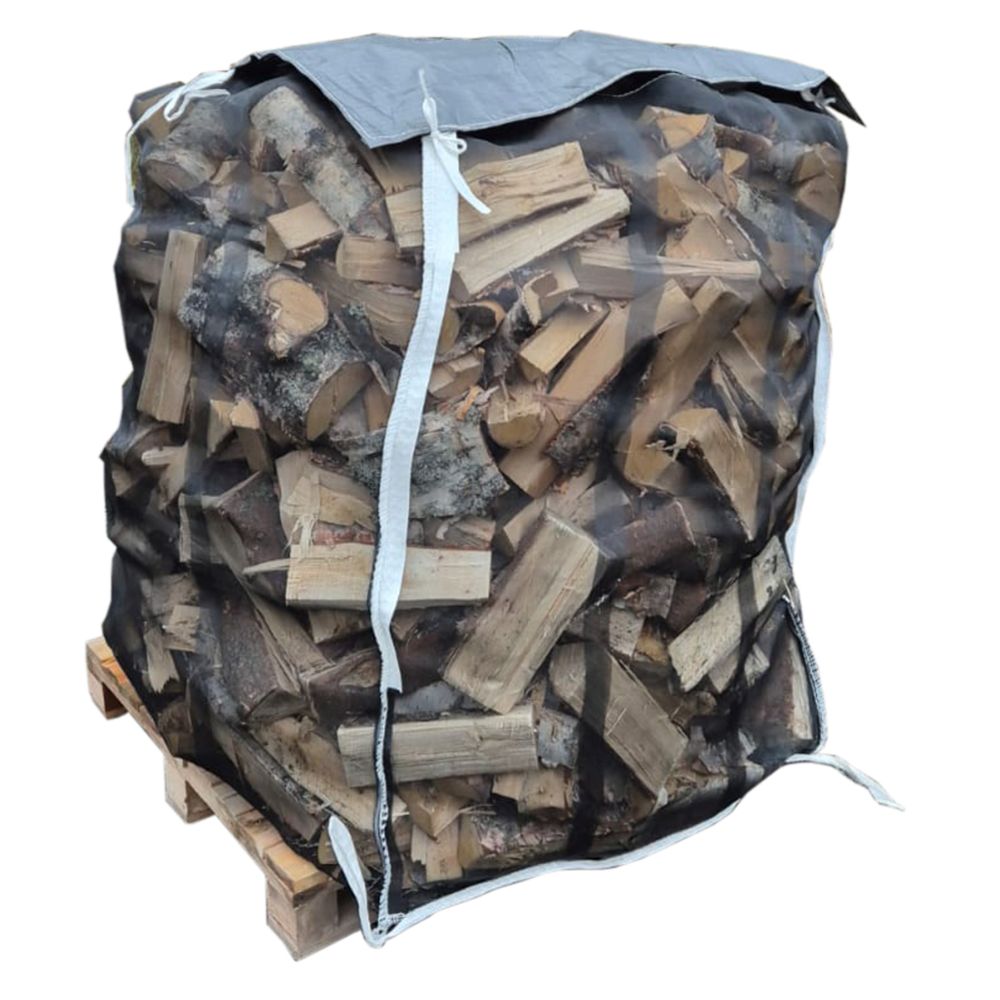 Vedsäck med överdrag extra stark 1,5 m³