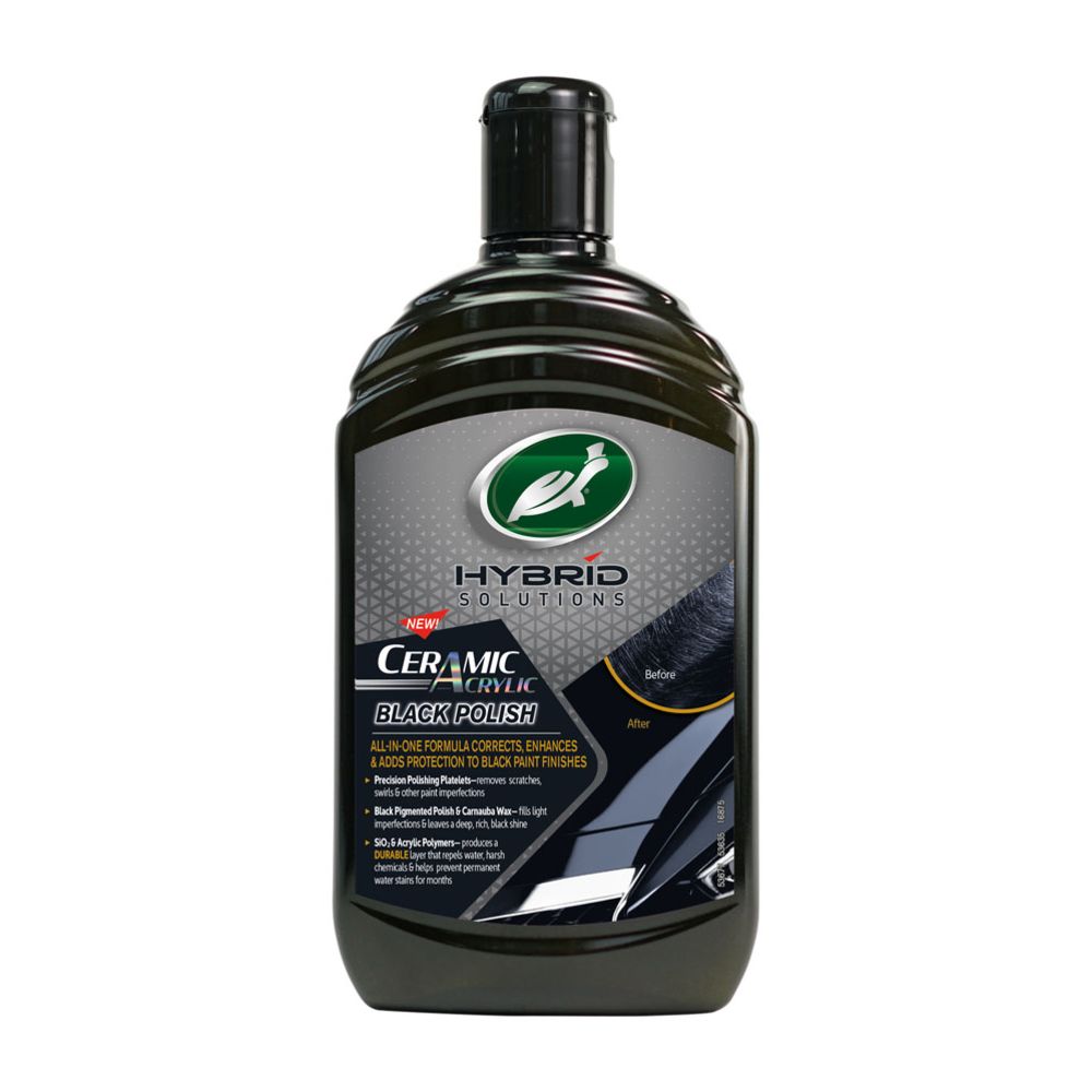 Turtle Wax Hybrid Solutions Acrylic Black Polish kiillotusaine 500 ml