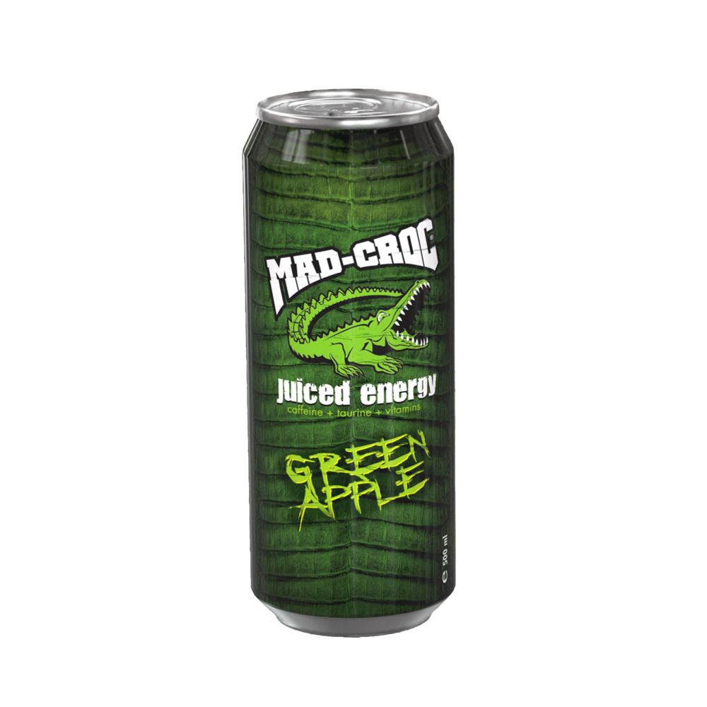 Mad-Croc Juiced Energy Green Apple 0,5 l
