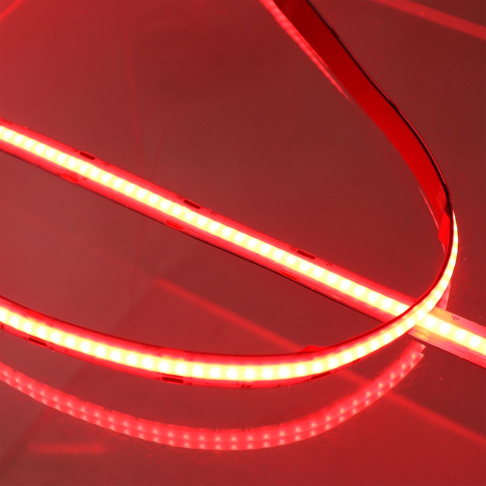 AX4 LED-ljusslinga COB 12V 500 mm röd 2 st.