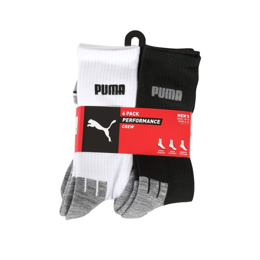 Puma sockor med långt skaft 6-pack