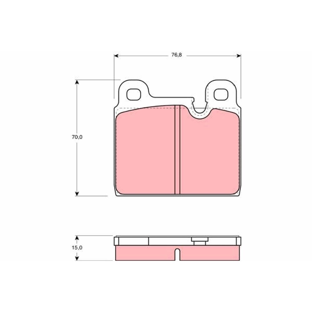 Piduriklotside komplekt 97-23009