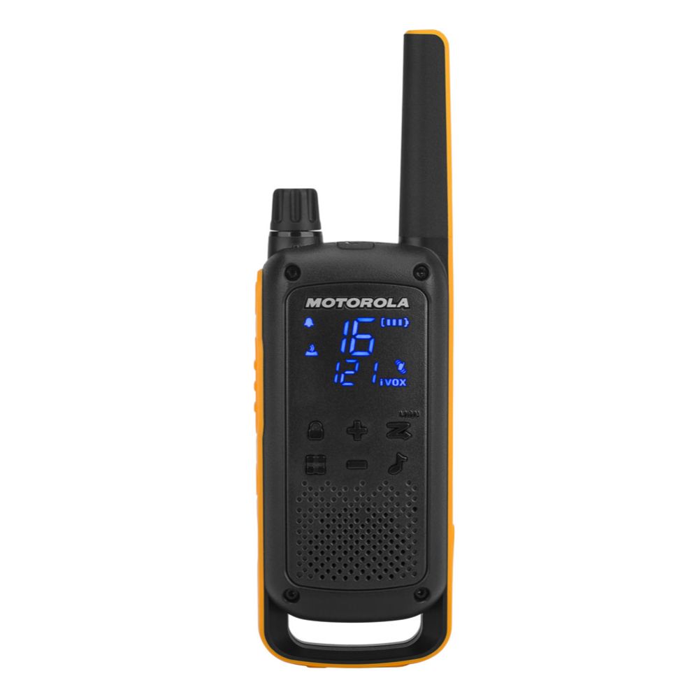 Motorola T82 Extreme walki talkie set med RSM-mikrofoner