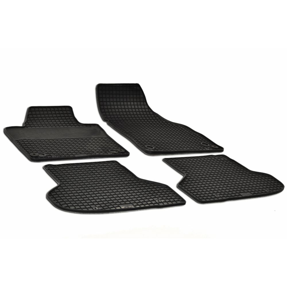 Gummimattsats Audi A3 2003–2012 svart