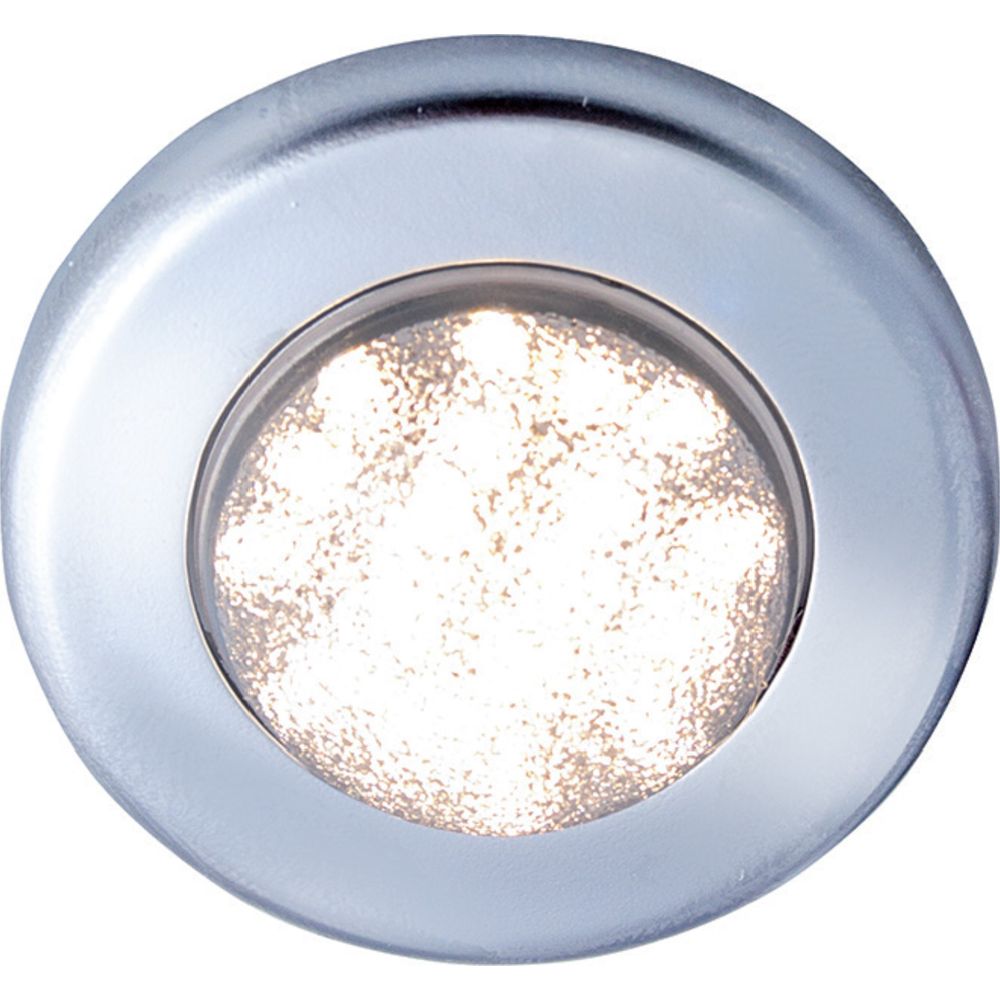 Caravan LED-valaisin Frilight Gleam mattakromi Ø46mm