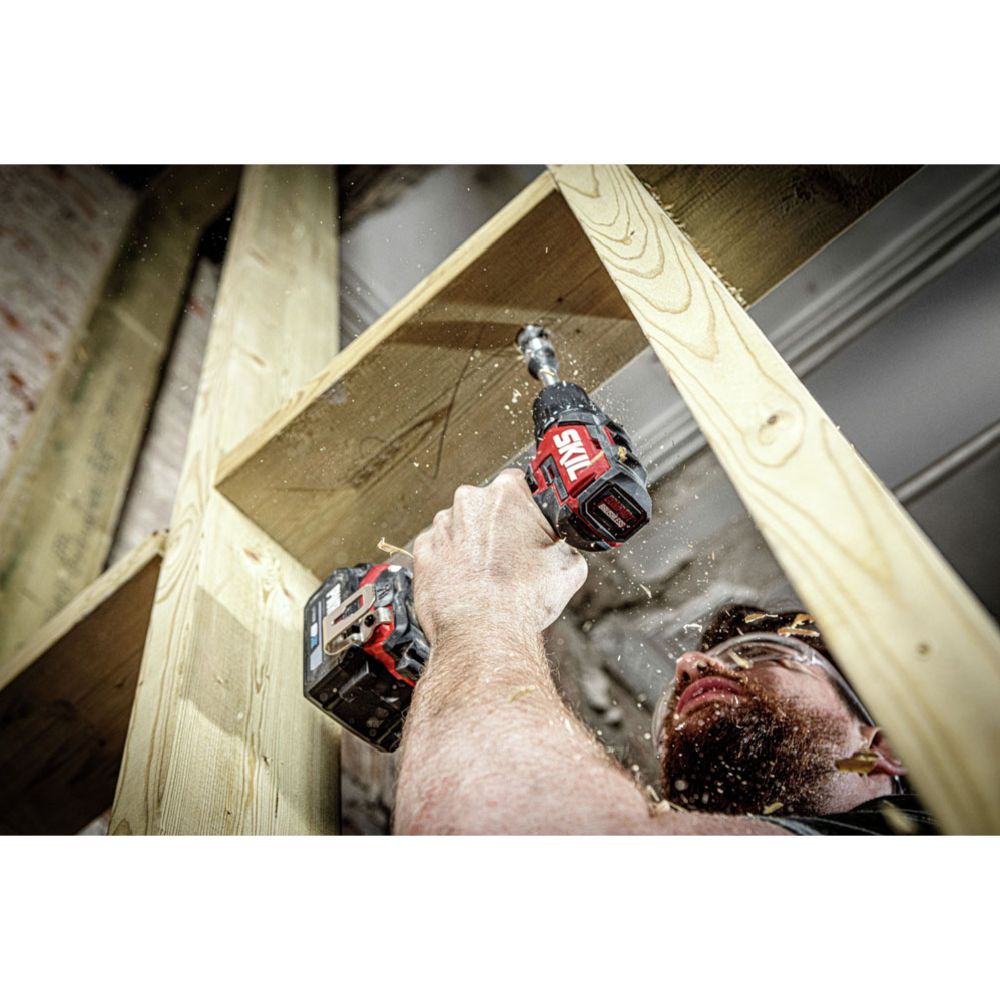 SKIL 3075 CA Compact hiiliharjaton akkuiskuporakone runko