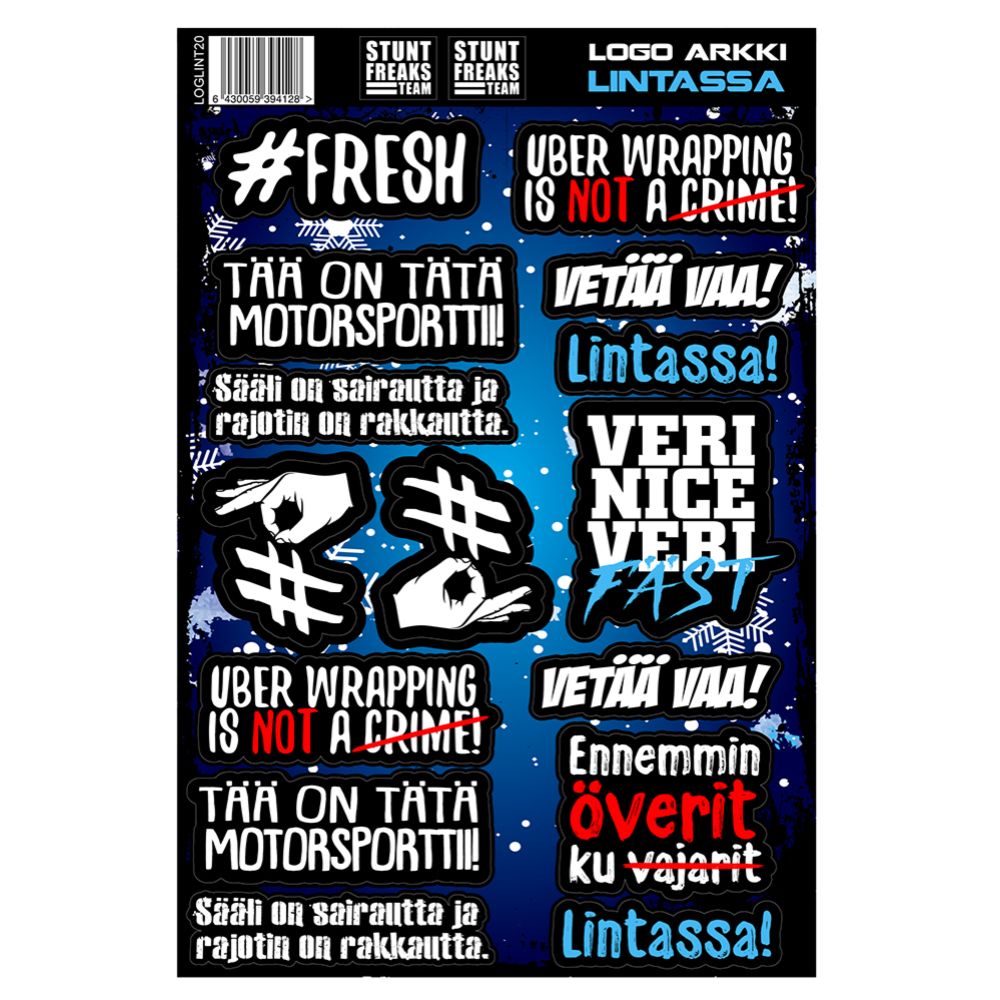 Stunt Freaks Team Lintassa tarra-arkki