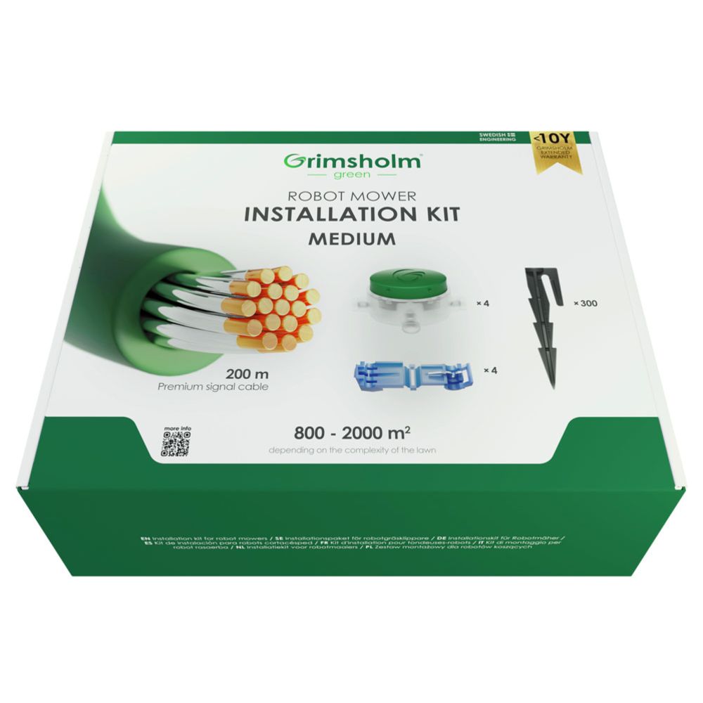 Grimsholm Green robotniiduki paigalduskomplekt M 200 m/800-2 000 m²