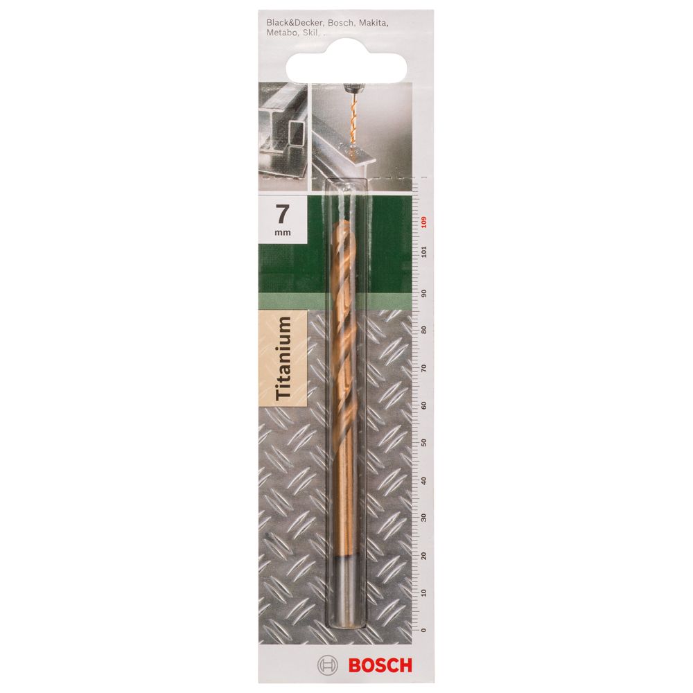 Bosch metalliporanterä HSS-TiN DIN 338