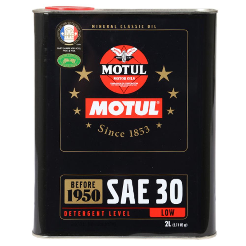 Motul Classic Oil SAE 30 2 l moottoriöljy