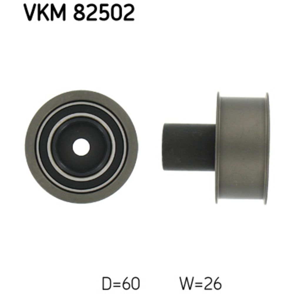 Styrrulle, kuggrem 25-6123