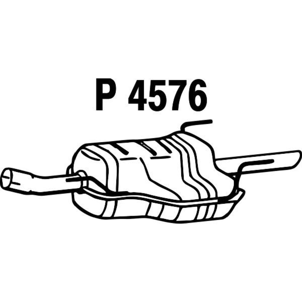 Takaäänenvaimentaja 14-4466