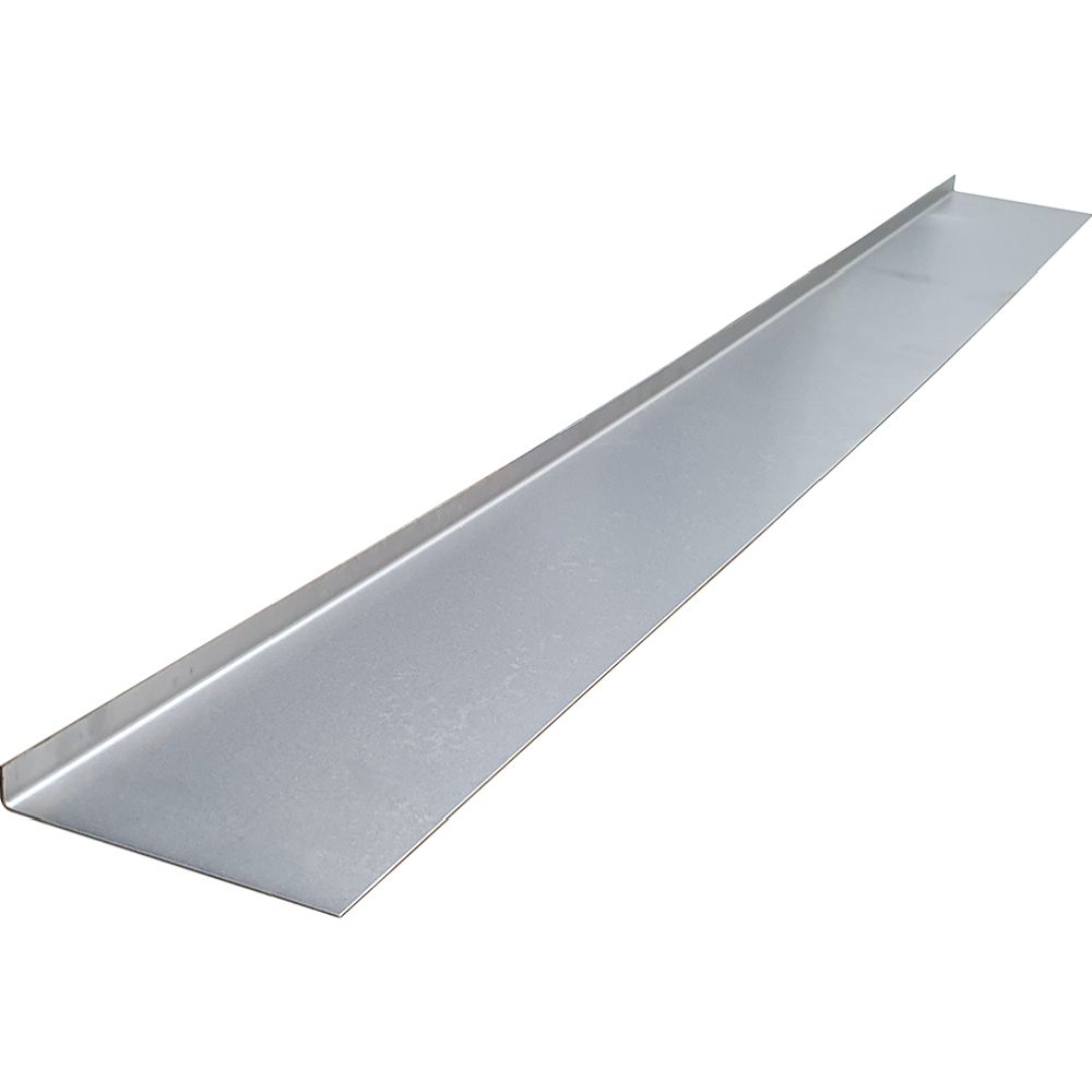 Teräslevy kantattu "helmapelti" 1,0 mm 13 x 100 x 1000 mm