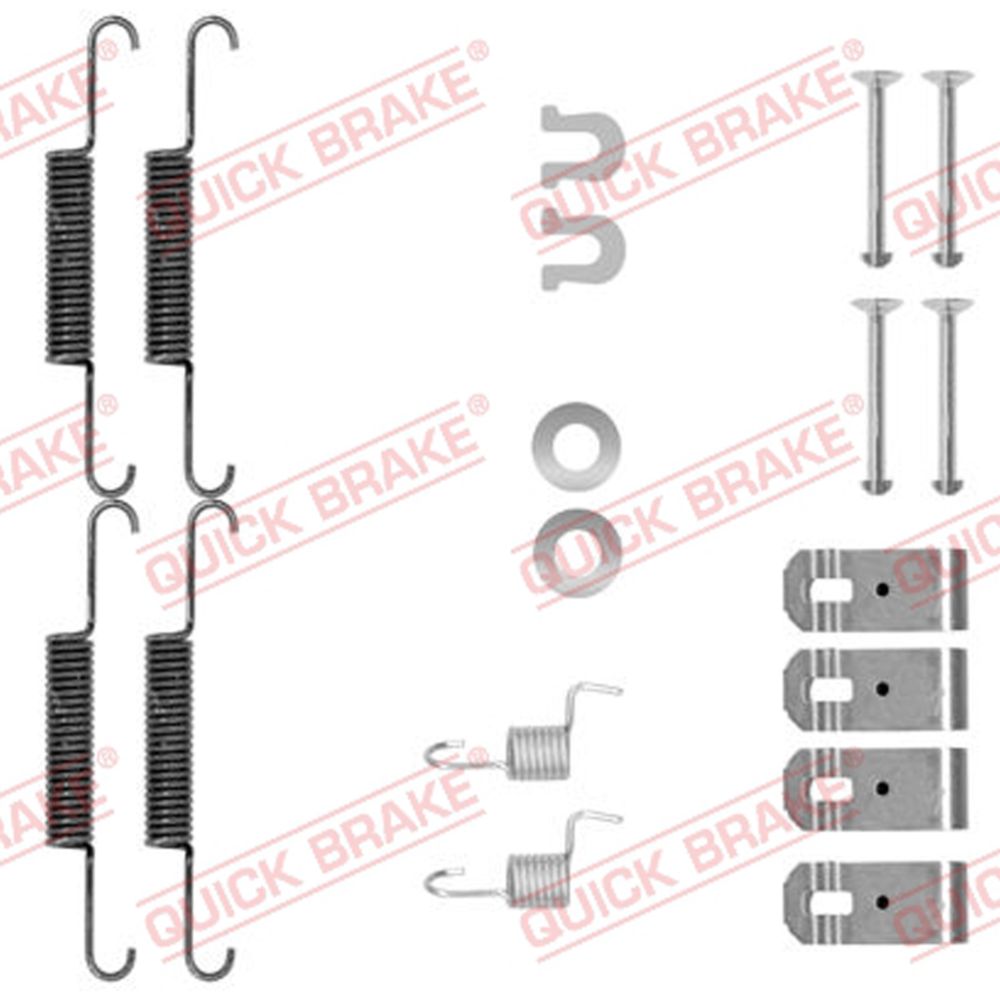 Käsijarrukenkien asennussarja 23-0895