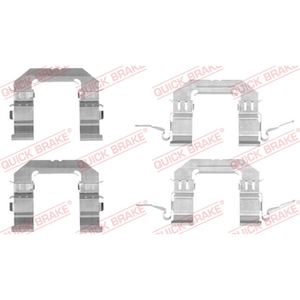 Piduriklotside paigalduskomplekt 23-20208