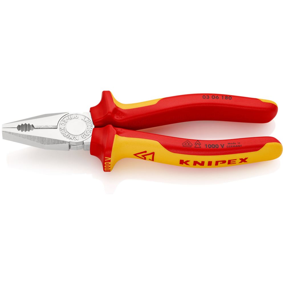 Knipex® kombinationstång VDE 180 mm